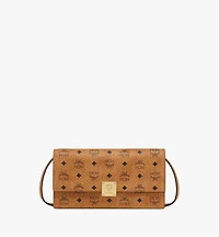 Aren Crossbody Wallet in Visetos