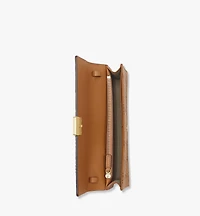 Aren Crossbody Wallet in Visetos