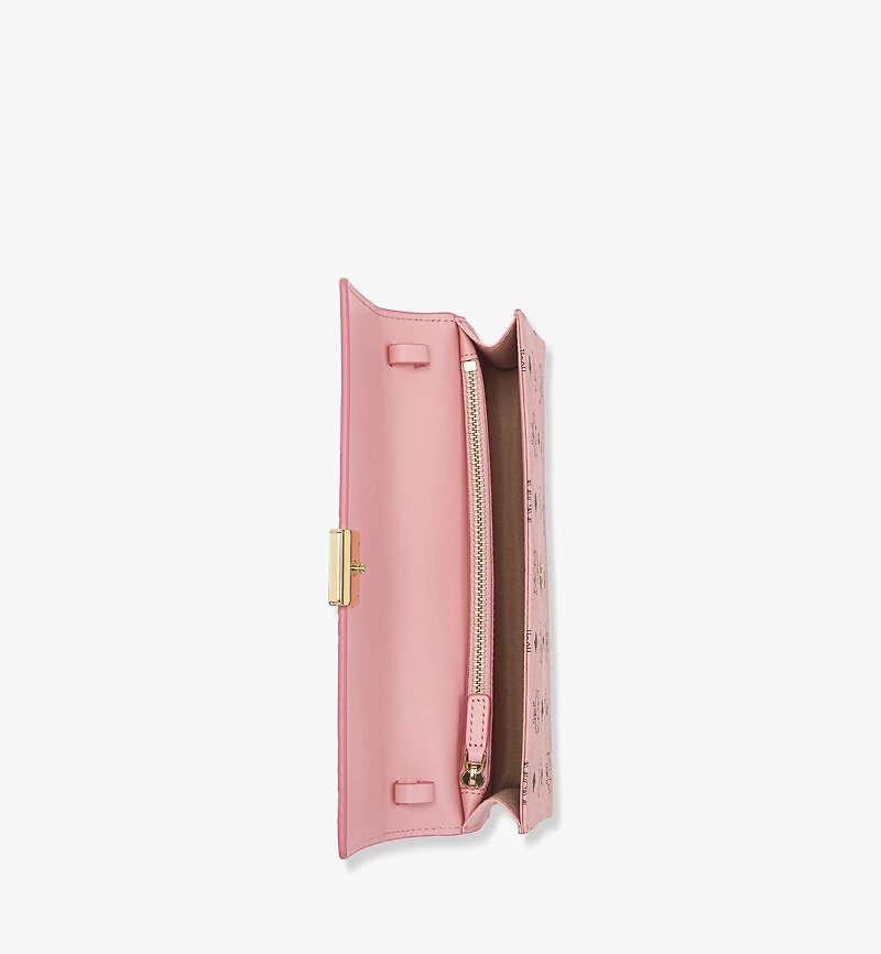 Aren Crossbody Wallet in Visetos