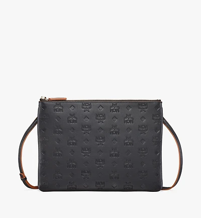 Aren Crossbody Pouch in Monogram Leather