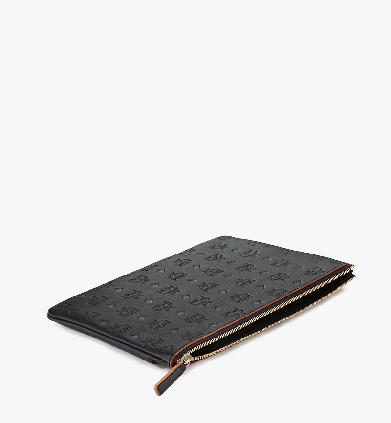 Aren Crossbody Pouch in Monogram Leather