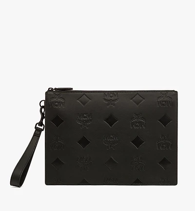 Aren Crossbody Pouch in Monogram Leather