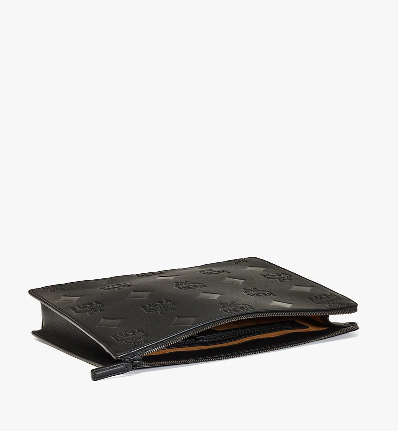 Aren Crossbody Pouch in Monogram Leather