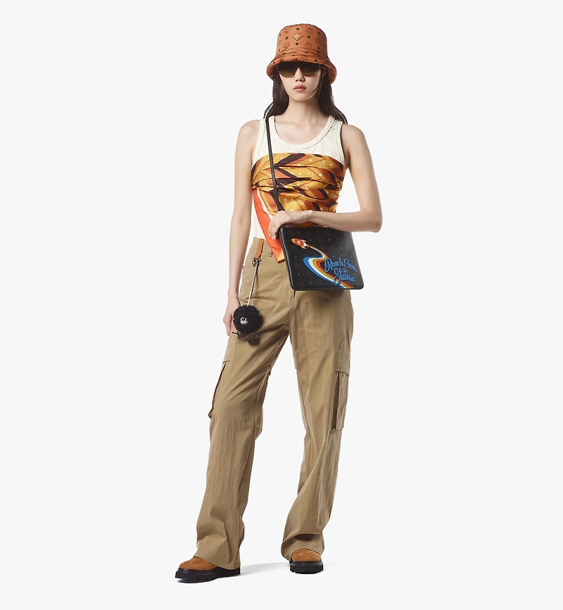Aren Crossbody Pouch in Rocket Visetos