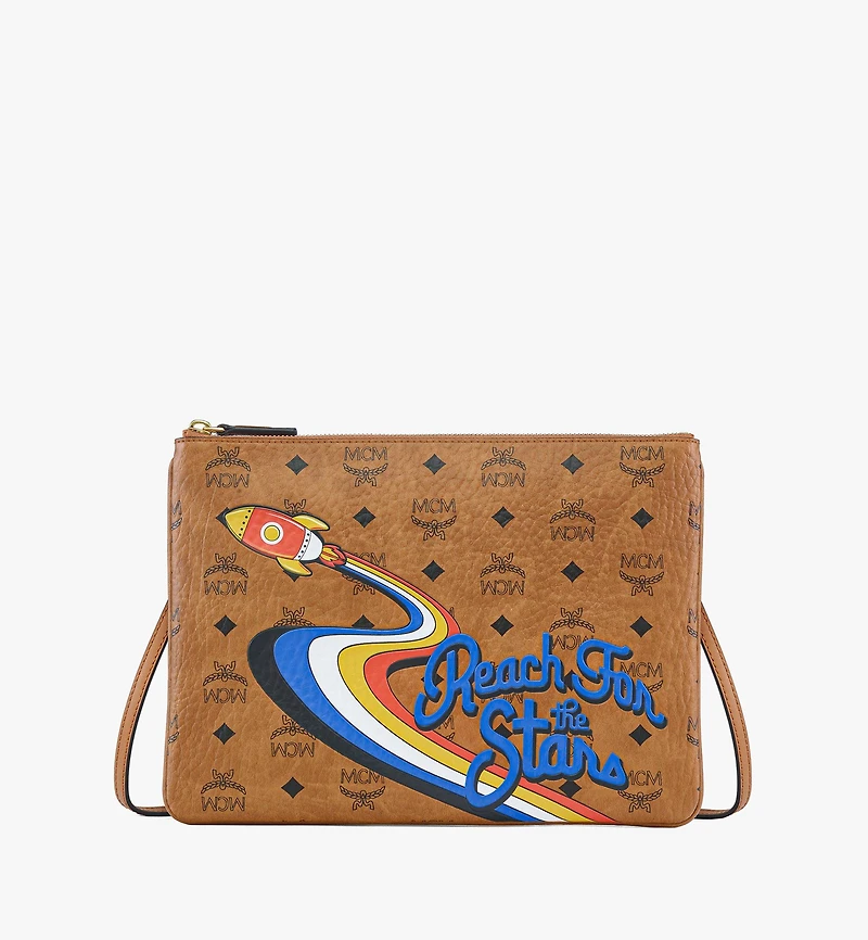 Aren Crossbody Pouch in Rocket Visetos