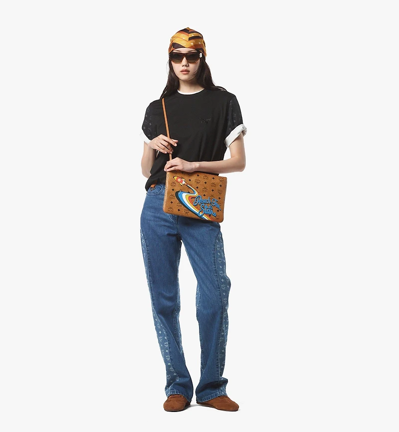Aren Crossbody Pouch in Rocket Visetos