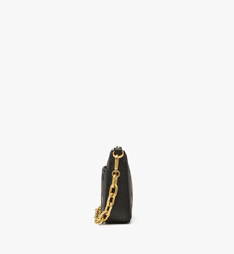 Aren Chain Crossbody in Maxi Monogram Leather