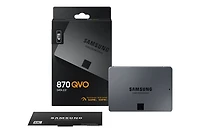 Samsung 870 QVO 4TB SATA 2.5" internal Solid State Drive (SSD) (MZ-77Q4TB/AM) | Samsung CA