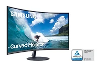 24" Curved Monitor with optimal curvature