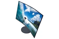 24" Curved Monitor with optimal curvature