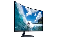 24" Curved Monitor with optimal curvature