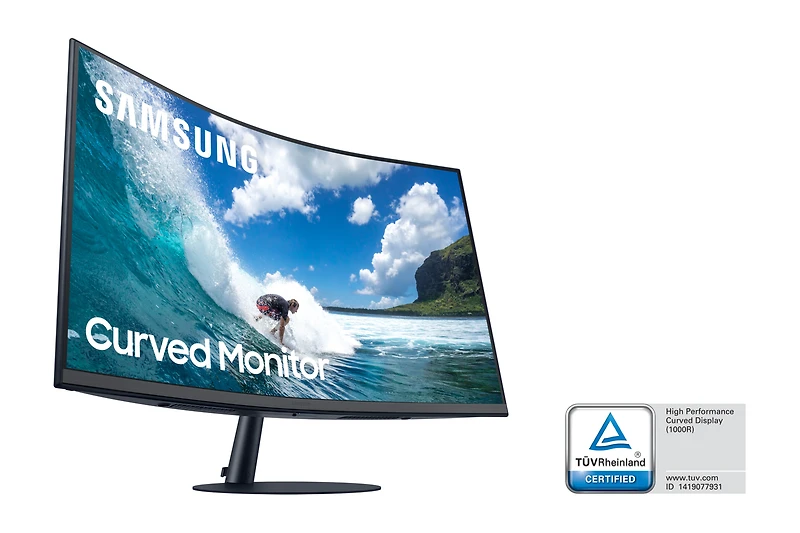 32" Curved Monitor with optimal curvature