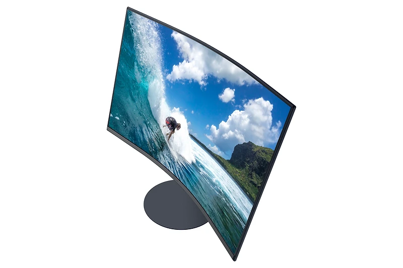 32" Curved Monitor with optimal curvature