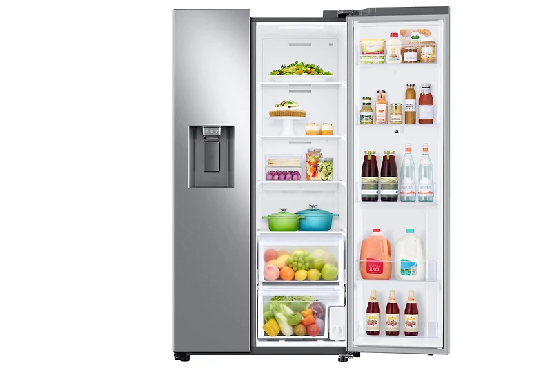 36 Inch Side by Side Refrigerator with Family Hub | Samsung Canada