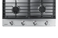 30" 4-Burner Gas Cooktop with Knob Controls | Samsung Canada