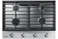 30" 4-Burner Gas Cooktop with Knob Controls | Samsung Canada