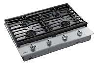 30" 4-Burner Gas Cooktop with Knob Controls | Samsung Canada