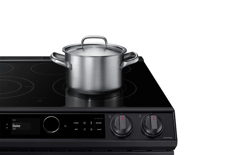 30" 6.3 cu. Ft. Smart Electric Slide-in True Convection Range with Smart Dial, Air Fry