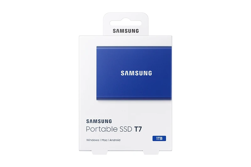 Portable SSD T7 USB 3.2 1TB (Indigo Blue) | Samsung Canada