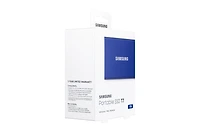 Portable SSD T7 USB 3.2 1TB (Indigo Blue) | Samsung Canada