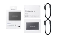 Portable SSD T7 USB 3.2 1TB (Titan Gray) | Samsung Canada