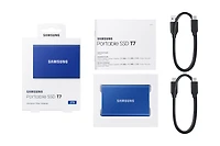 Portable SSD T7 USB 3.2 2TB (Indigo Blue) | Samsung Canada
