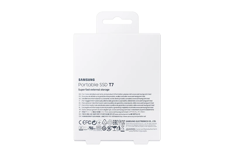 Portable SSD T7 USB 3.2 500GB (Indigo Blue)
