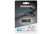 Samsung BAR Plus USB 3.1 Flash Drive Grey (256GB) | Samsung Canada