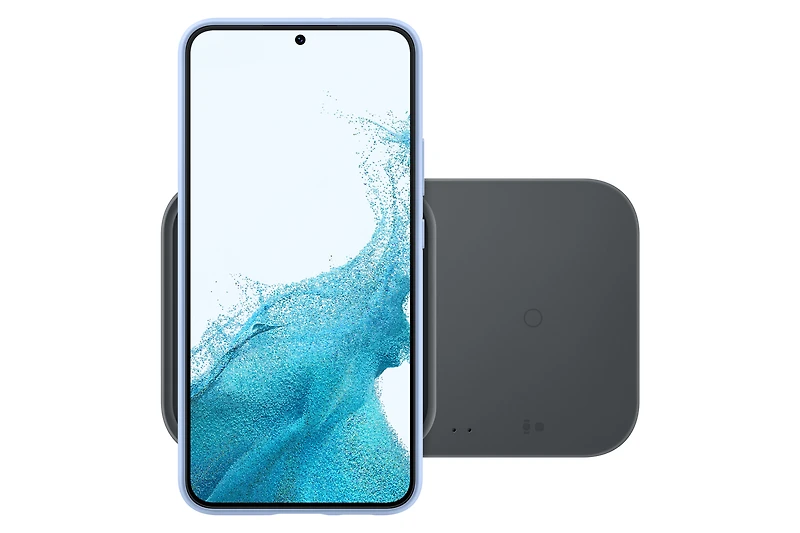 Super Fast Wireless Charger Duo (with Adapter and Cable) | Samsung Canada