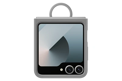 Silicone Case for Galaxy Z Flip7 FE, Z Flip6 Gray | Samsung Canada