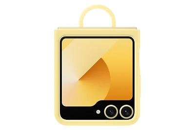 Silicone Case for Galaxy Z Flip7 FE, Z Flip6 Yellow | Samsung Canada