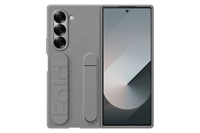Galaxy Z Fold 6 Silicone Case - Gray | Samsung Canada