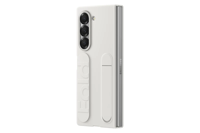 Galaxy Z Fold 6 Silicone Case - White | Samsung Canada