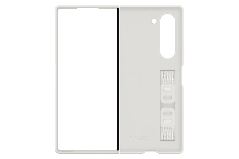 Galaxy Z Fold 6 Silicone Case - White | Samsung Canada