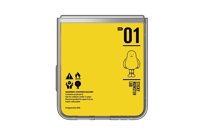 Sticky Monster Lab Fragile Flipsuit Card for Galaxy Z Flip6