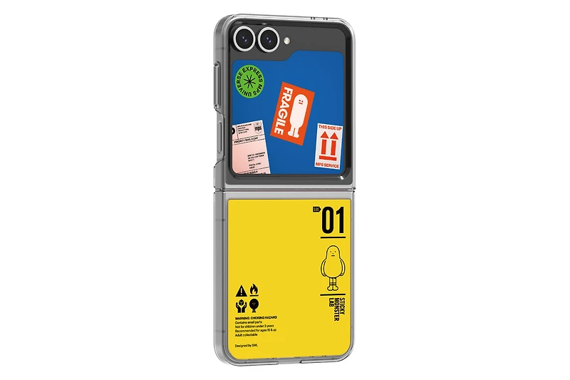 Sticky Monster Lab Fragile Flipsuit Card for Galaxy Z Flip6