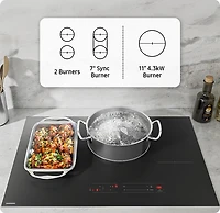 30 Inch Induction Cooktop | CC70F30S2DAA | Samsung Canada