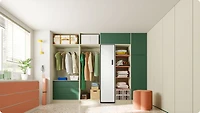 3100 Series Air Dresser with Jet Steam - Right Swing Cotta White | Samsung Canada
