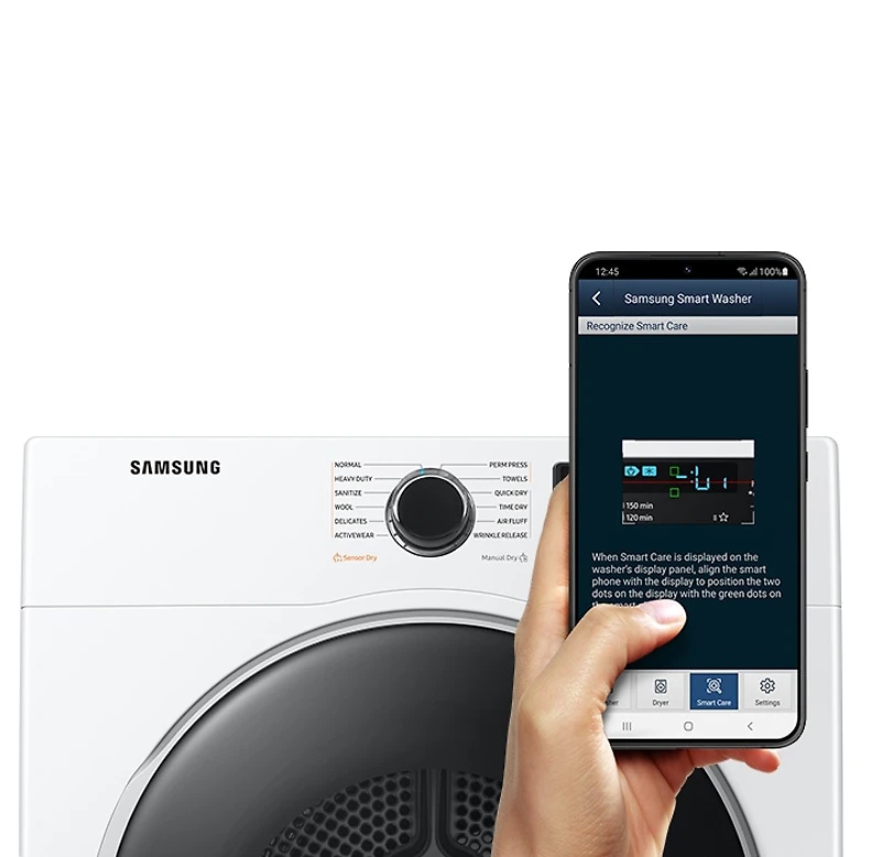 Moisture Sensor Dryer: DV25B6800EW | Samsung Canada