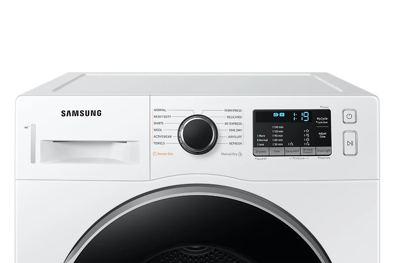4.0 cu.ft Heat Pump Dryer: DV25B6800HW | Samsung Canada