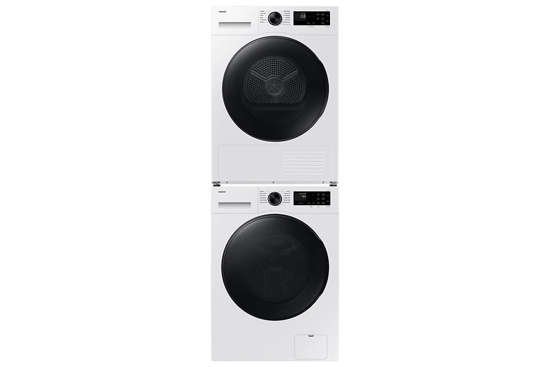 Laundry Dryer with Heat Pump Technology and Reversible Door White | Samsung Canada