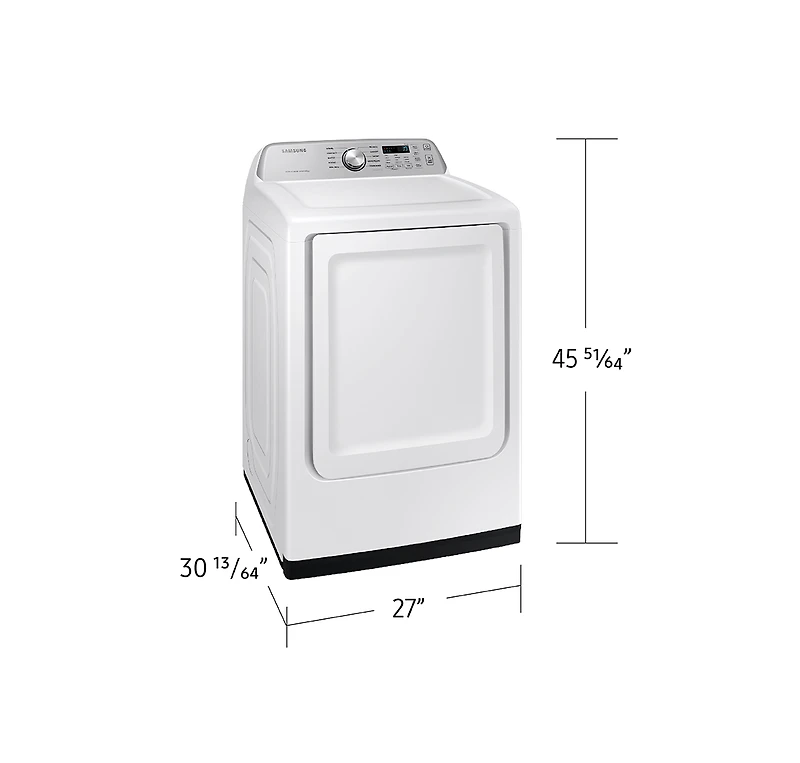 7.4 cu. ft. 3500 Series Smart Electric Dryer with SmartThings Wi-Fi | Samsung Canada