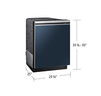 Built in Dishwasher DW7000B DW80B7070AP  with BESPOKE Design and Heated air enabled Smart Dry with AutoRelease™ | Samsung Canada