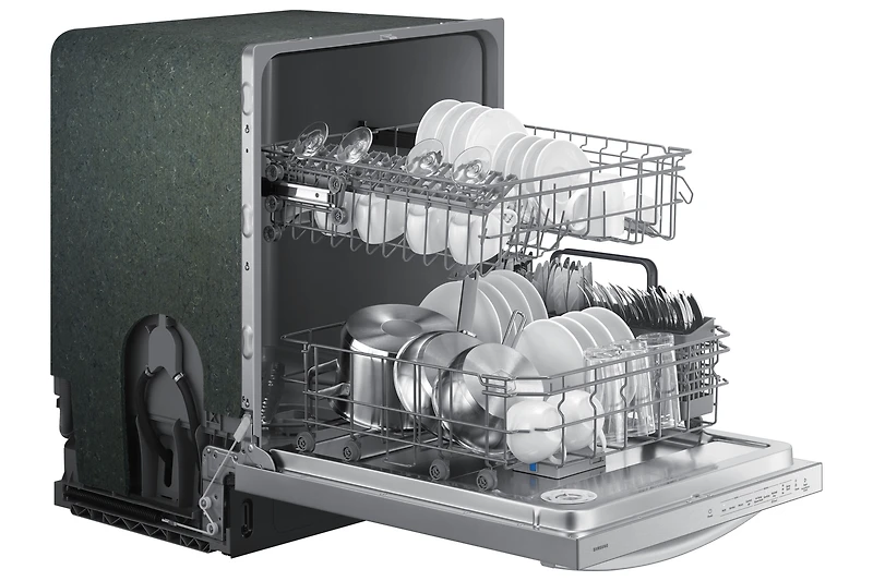 53 dBA Fingerprint-resistant Dishwasher with Adjustable Rack | Samsung Canada