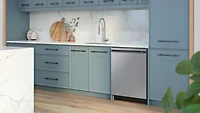 53 dBA Fingerprint-resistant Dishwasher with Adjustable Rack | Samsung Canada