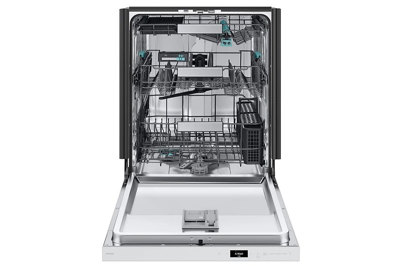 Built-In Dishwasher With AI Wash - White | DW90F89T0U12AA | Samsung Canada