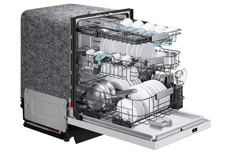 Built-In Dishwasher With AI Wash - White | DW90F89T0U12AA | Samsung Canada