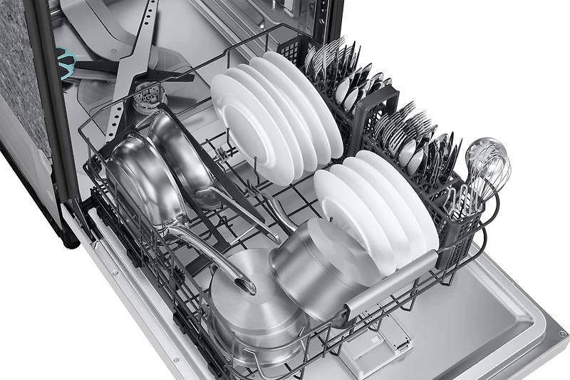 Built-In Dishwasher With AI Wash - White | DW90F89T0U12AA | Samsung Canada