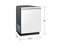 Built-In Dishwasher With AI Wash - White | DW90F89T0U12AA | Samsung Canada