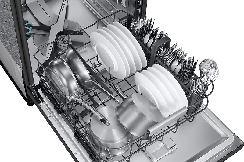 Built-In Dishwasher With AI Wash - Black | DW90F89T0UMTAA | Samsung Canada